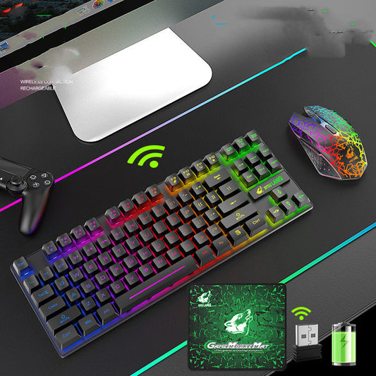 Wireless Charging Keyboard And Mouse Set Game