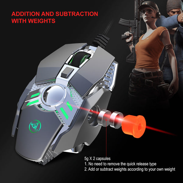 Mechanical Game Mouse 7D Key