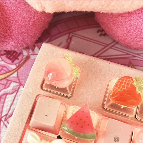 Cute Mechanical Keyboard Pacha Punk Bow Key Cap