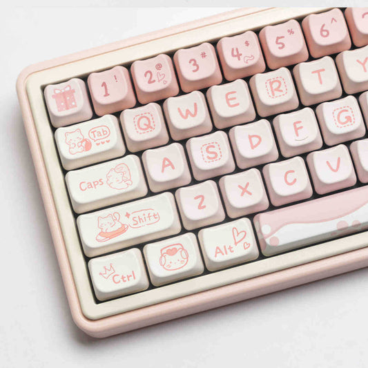 Full Set PBT Sublimation Key Cap For Keyboard